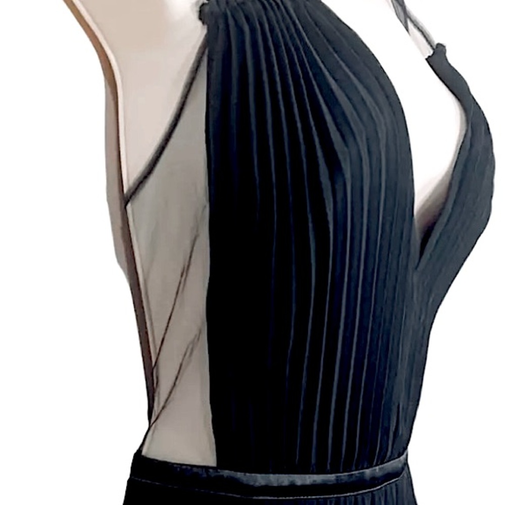 Bebe Pleated Tulle Dress - Picture 7 of 15